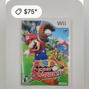 Nintendo Wii Mario Super Sluggers - Red, Green, Blue